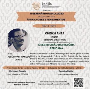 Seminário Kadila: África vozes e pensamentos @ Kadila no Youtube