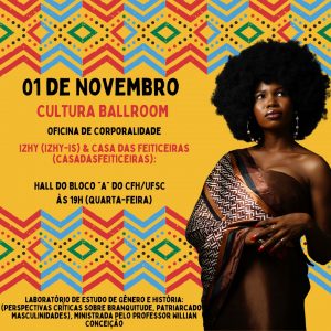 Oficina: Cultura BallRoom e corporalidade @ Hall do bloco A do CFH